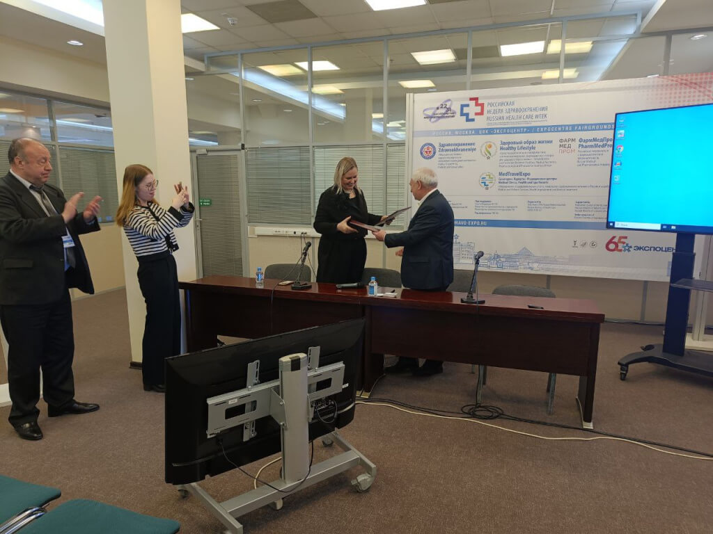 Партнерская встреча на выставке «ЗДРАВОХРАНЕНИЕ-2024»